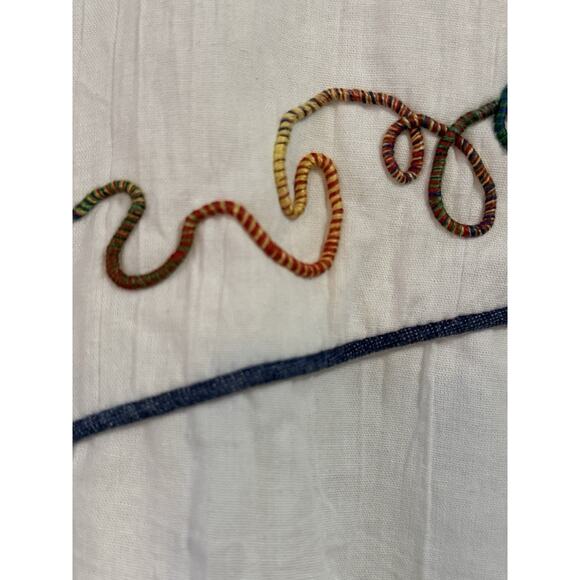 Vintage G.W. Division Of Graff Women's Size 16 Long Sleeve Western Blouse - Picture 3 of 6